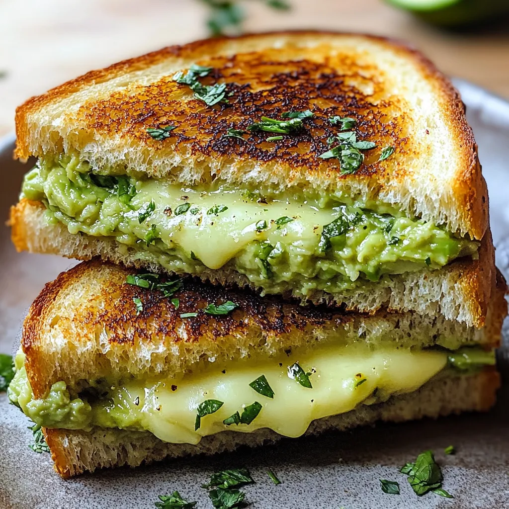 10-Minute Amazing Creamy Avocado Grilled Cheese Recipe 6 10-Minute Amazing Creamy Avocado Grilled Cheese Recipe