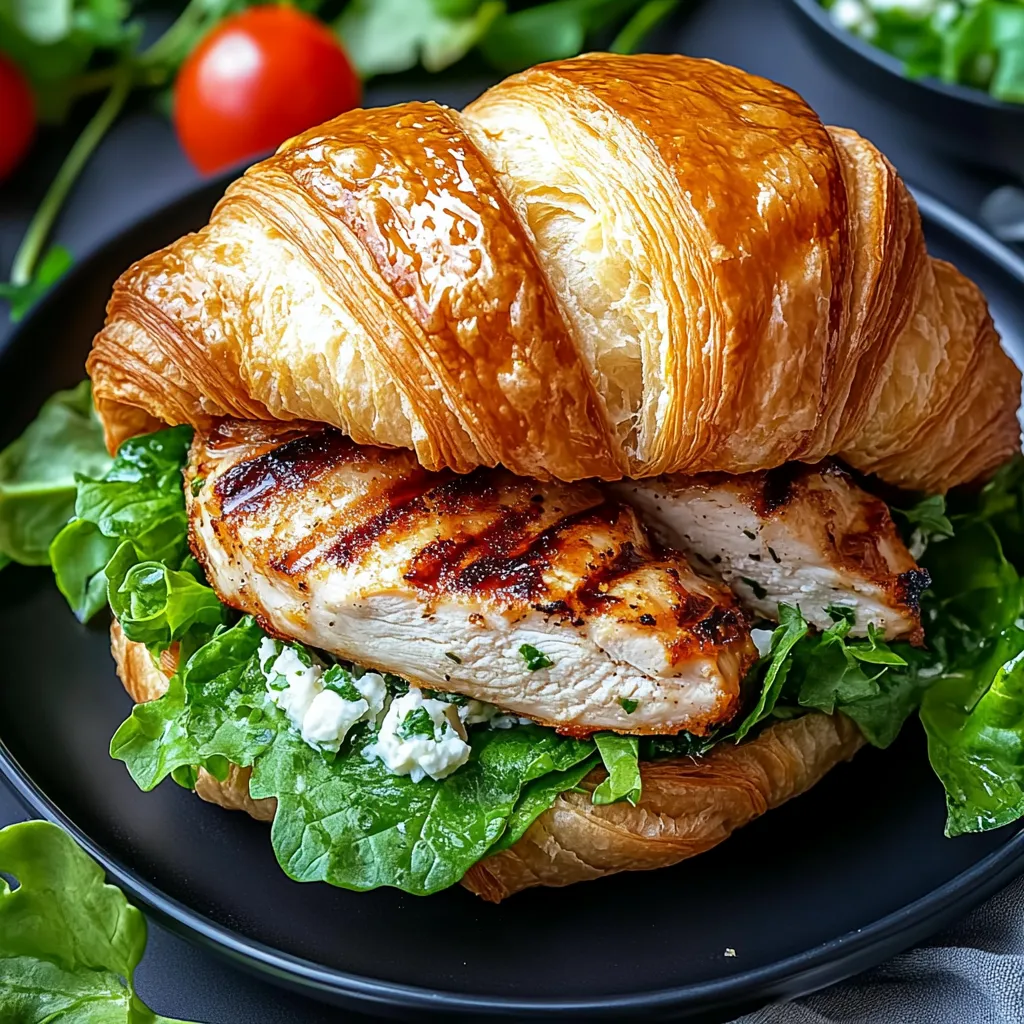 5 Easy Steps: Best Chicken Caesar Croissant Sandwich Recipe 5 5 Easy Steps: Best Chicken Caesar Croissant Sandwich Recipe