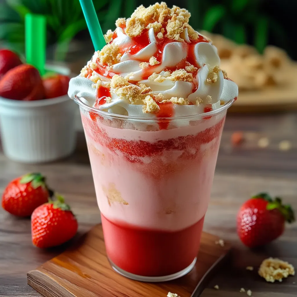 Amazing 5-Minute Starbucks Strawberry Shortcake Frappuccino 8 Amazing 5-Minute Starbucks Strawberry Shortcake Frappuccino