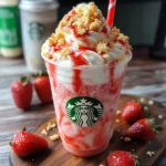 Amazing 5-Minute Starbucks Strawberry Shortcake Frappuccino