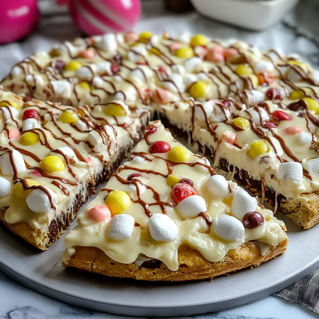 Easy 5-Ingredient White Chocolate Brownie Pizza Recipe 6 Easy 5-Ingredient White Chocolate Brownie Pizza Recipe