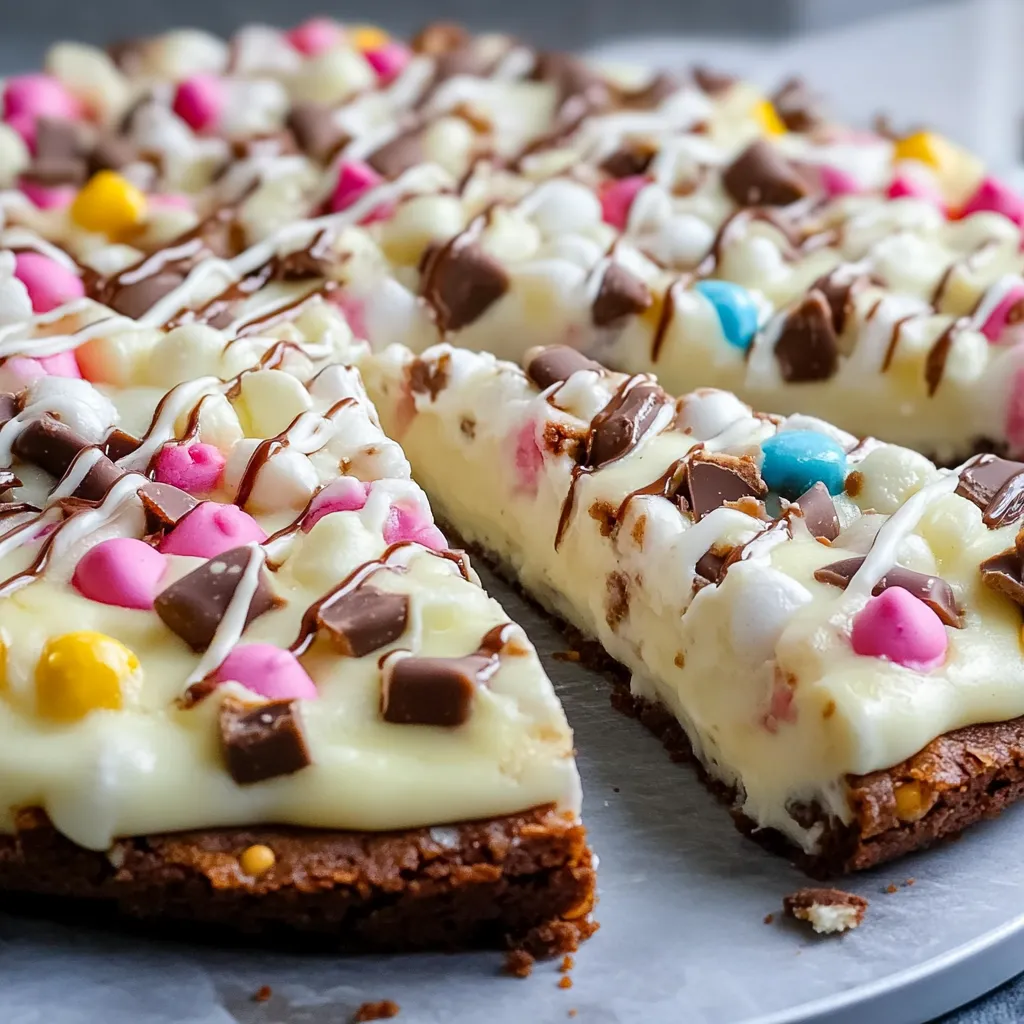 Easy 5-Ingredient White Chocolate Brownie Pizza Recipe 7 Easy 5-Ingredient White Chocolate Brownie Pizza Recipe