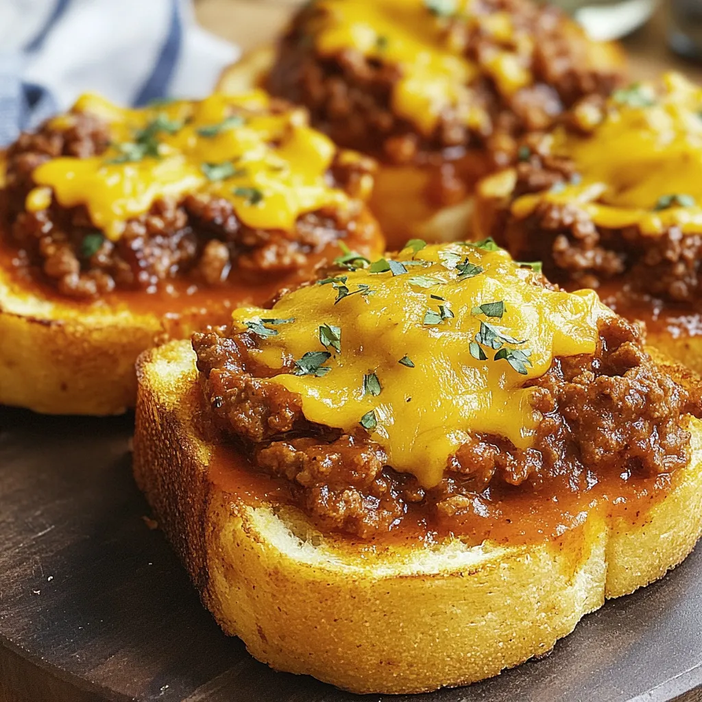 Texas Toast Sloppy Joes Recipe - Easy 25-Minute Family Dinner 8 Texas Toast Sloppy Joes Recipe - Easy 25-Minute Family Dinner