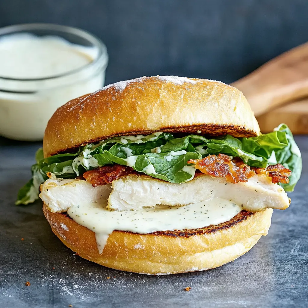 Ultimate Easy 30-Minute Crispy Chicken Caesar Sandwich 6 Ultimate Easy 30-Minute Crispy Chicken Caesar Sandwich