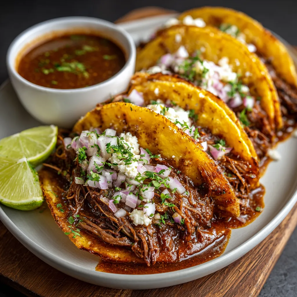 7-Step Birria Tacos Recipe - Easy Slow Cooker Method (2025) 6 Birria Tacos Recipe