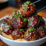 Korean BBQ Meatballs Recipe